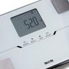 TANITA BC-401 Smart Scales for Body Weight and Fat | Compact Body Composition Scales with Bluetooth App | Family Digital Bathroom Scales for Fitness Tracking, BMR & Metabolic Age  White view 2