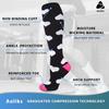 Aoliks 7/8 Pairs Medical Compression Socks for Women & Men, Support Knee High Socks 20-30 mmHg for Running,Nurses,Travel view 4