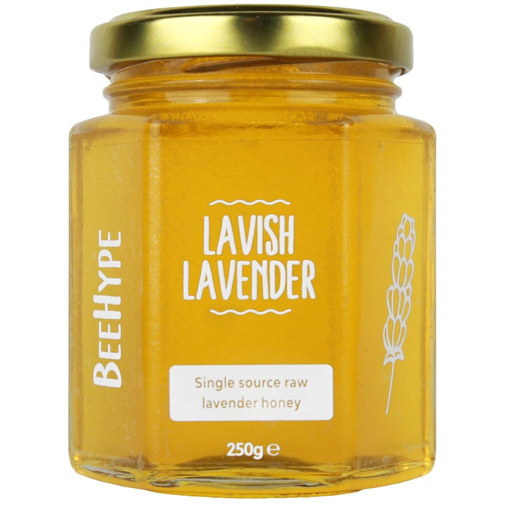 Lavish Lavender - Single Source Raw Lavender Honey, 250g