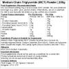 Medium Chain Triglycerides Powder 250g | MCT Easy to Mix, Ideal in Coffee, Vegetarian view 2