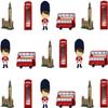 18 x London Edible Icing, Wafer or Wafer Card Cupcake Toppers Cake Decoration (Wafer) view 1