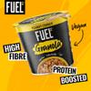 FUEL10K Peanut Crunch Protein Granola Cereal Pot, 70 g (Pack of 8) view 3