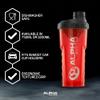 Alpha Designs Protein Shaker Bottle 750ml - 0.75L Gym Bottle for Protein Shakes - Leakproof Screw Cap - Red view 3
