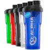Alpha Designs Protein Shaker Bottle 750ml - 0.75L Heavy Duty Gym Bottle for Protein Shakes - Leakproof Screw Cap - Blue view 1