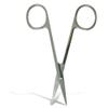 Spire Facial Hair Scissors Eyebrow Trimmer Grooming Scissors for Eyebrow Shaping Ear Nose Nostril Hair and Mustache Trimming for Men and Women (Stainless Steel) Iris Curved Stainless Steel - 4.5'' view 3