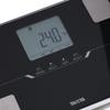 TANITA BC-401 Smart Scales for Body Weight and Fat | Compact Body Composition Scales with Bluetooth App | Family Digital Bathroom Scales for Fitness Tracking, Muscle & Health Analysis  Black view 2