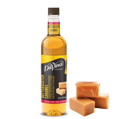 DaVinci Gourmet Classic Butterscotch Syrup, 25.4 Fl Oz (Pack of 1)