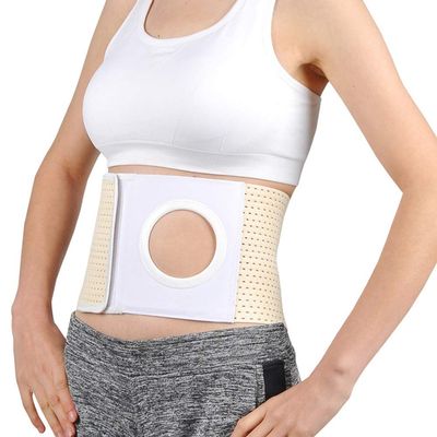 GHzzY Ostomy Belt for Prevent Parastomal Hernia - Abdominal Hernia Support Binder Ostomy band for Multiple Sizes Colostomy Bag,5cm,XL