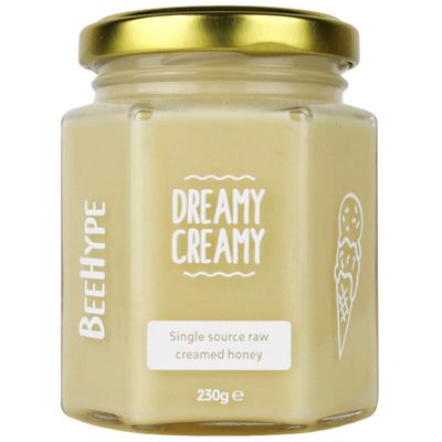 Dreamy Creamy - Single Source raw creamed Honey, 230g