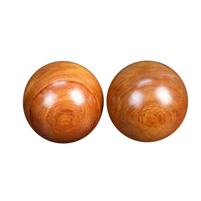 1 Pair Baoding Balls Spiritual Baoding Balls for Hands Chinese for Hand Boading Adults Healthy Exercise Wooden Massage Relaxation Ball Elder