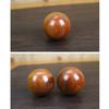 1 Pair Baoding Balls Spiritual Baoding Balls for Hands Chinese for Hand Boading Adults Healthy Exercise Wooden Massage Relaxation Ball Elder view 2