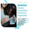 CAPSULE Retainer Case - Brush and Toothpaste Included - Perfect for Compact and Sanitary Storage of Clear Retainers for Dental Hygiene view 2