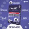 Natures Aid Bio360 Pro-Daily Probiotic 10 Billion Bacteria CFU Supports Gut Digestive & Immune Health Vegan Gluten Free Non-GMO High Strength Live Cultures for Gut Digestion Health 30 Capsules view 4