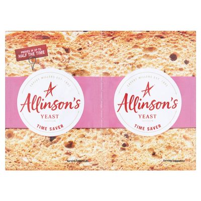 Allinson Time Saver Yeast 2x11g 22g