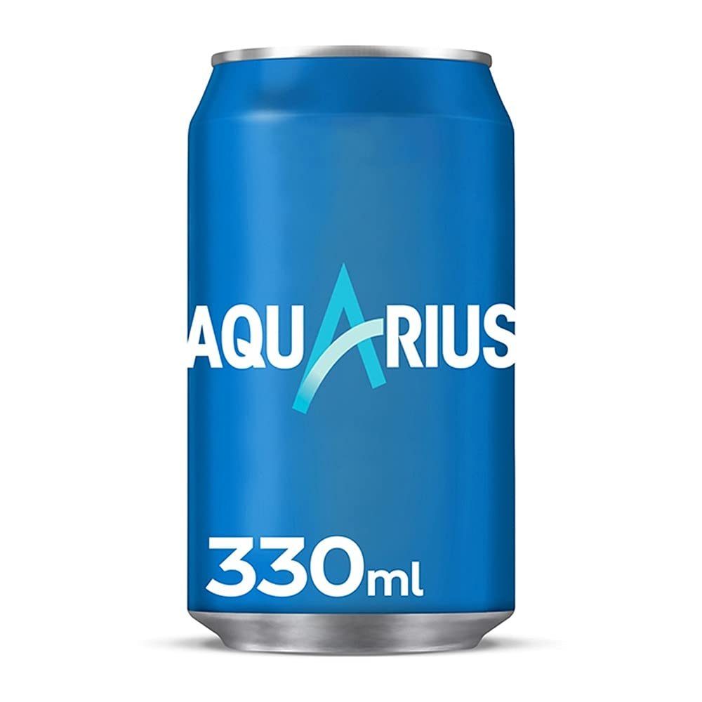 Aquarius Refreshment - Pack of 8 x 330 ml - Total: 2640 ml