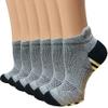 Copper Compression Socks Women and Men 6 Pairs - Circulation Arch Support Plantar Fasciitis Running Ankle Socks view 1
