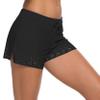 ChinFun Board Shorts Women's Swimswear Tankini Swim Briefs Swimsuit Bottom Boardshorts Beach Trunks - Black - Large view 2