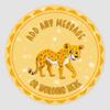20 x Adorable Leopard 5cm Personalised Edible Cupcake Toppers on Premium Icing view 1