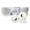 12 Rolls 200m Mini Jumbo Toilet Rolls, 2.25 Inch Core view 1