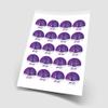 20 x Dubai Burj Al Arab 5cm Personalised Edible Cupcake Toppers on Premium Icing view 2
