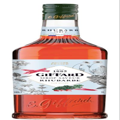 Giffard Sirop Rhubarb 1ltr