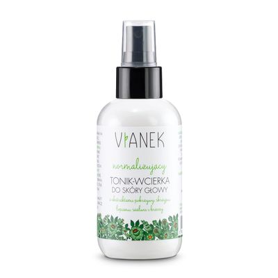 Vianek Normalizing Run - In Scalp Toner with Extracts of Horsetail, Sage, Nettle, Burdock and Brich by Sylveco 150ml