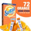 Sunkist Soda Singles To Go Drink Mix, 12 Boxes of 6 Packets Each - 72 Servings Total, Orange, 250ml view 3