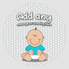 20 x Baby Boy Wallpapers 5cm Personalised Edible Cupcake Toppers on Premium Icing view 1