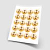 20 x Catholic Cross 5cm Personalised Edible Cupcake Toppers on Premium Icing view 2