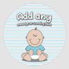 20 x Baby Boy Wallpapers 5cm Personalised Edible Cupcake Toppers on Premium Icing view 1