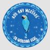 20 x Adorable Parrot 5cm Personalised Edible Cupcake Toppers on Premium Icing view 1