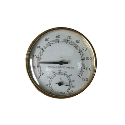 Tubayia Sauna Room Metal Thermometer Hygrometer Sauna Accessories Sauna Room Measuring Devices