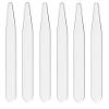20 Count 2.2" 2.5" 2.7" 3" Inch Metal Collar Stays Stainless Steel, 2.2", Metal view 1