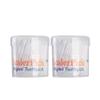 Angled Toothpick Scalerpick White Plastic Household Teeth Cleaning Curved Hook 2 Bottle 400pieces view 1