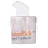 Angled Toothpick Scalerpick White Plastic Household Teeth Cleaning Curved Hook 2 Bottle 400pieces view 2