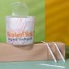 Angled Toothpick Scalerpick White Plastic Household Teeth Cleaning Curved Hook 2 Bottle 400pieces view 4