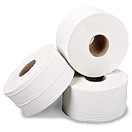 2 x 12 Rolls 200m Mini Jumbo Toilet Rolls, 2.25 Inch Core