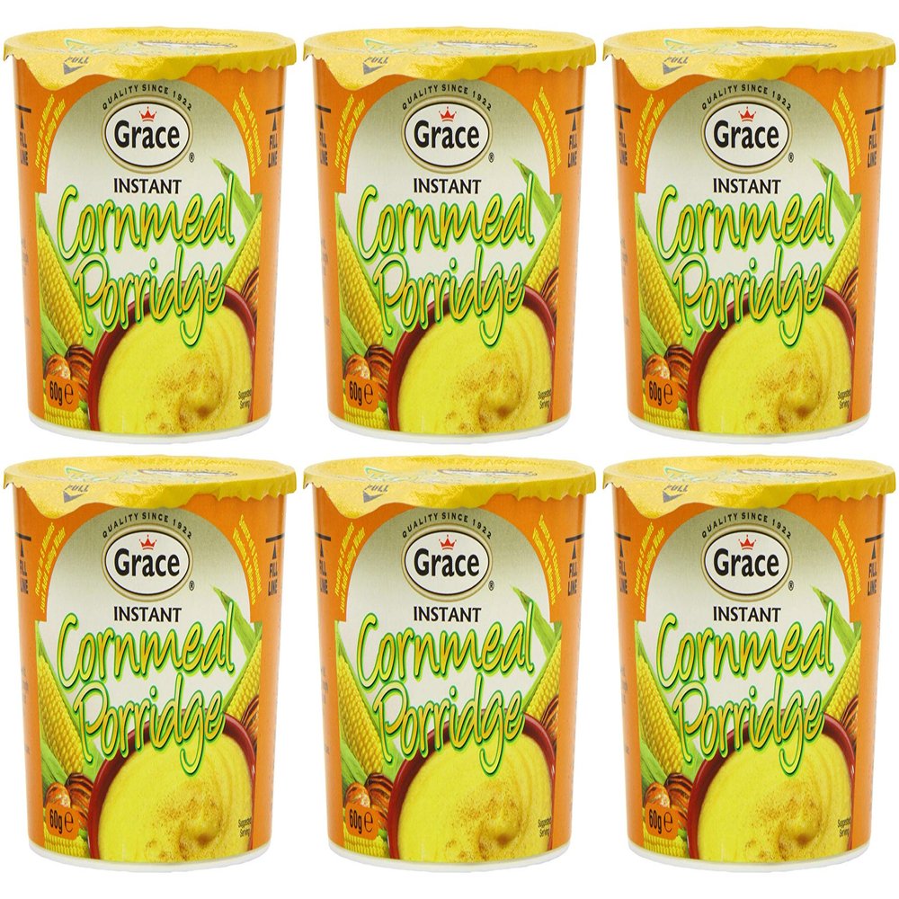 (Pack of 6) Grace Instant Cornmeal Porridge 60g