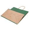 10 x Kraft Paper Bags Food Takeaway Party Bags Lunch Carrier Bag with Twisted Handles Large Gift Bags Bakery Cafe Take-Out Bags Paper Packing Bag for Party Uses, Bread, Cake, Food, Sandwich, Shopping view 4