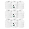 3 x 12 Rolls 200m Mini Jumbo Toilet Rolls, 3 inch core view 1