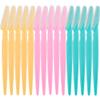 15 Pcs Eyebrow Razors Facial Hair Remover Shaver Trimmer Shaper, Exfoliating Dermaplaning Tool for Women and Men view 1