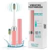 Voom Sonic Go 1 Series Battery-Operated Electric Toothbrush, Dentist Recommended, Portable Oral Care, 2 Minute Timer, Light Weight Design, Soft Dupont Nylon Bristles, Pink view 1