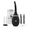TopQuaFocus 420ml Enema Bulb Kit - Large Anal Douche Bulb, Colon Irrigation Enemas for Man Woman (Black) view 1