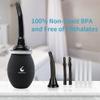 TopQuaFocus 420ml Enema Bulb Kit - Large Anal Douche Bulb, Colon Irrigation Enemas for Man Woman (Black) view 2