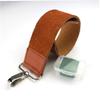 1 pc Double Layer Leather Razor Strop Shaving Sharpener Strap Barber Genuine Leather Straight Razor Sharpening Belt Shaving Accessories view 2