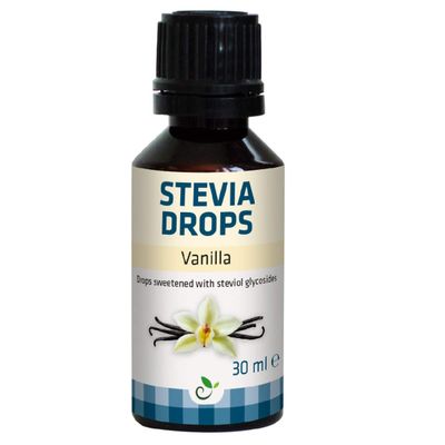 Sukrin Stevia Drops, Vanilla 30 ml
