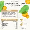 Biona Demeter Organic Sauerkraut Golden Turmeric 350g view 2