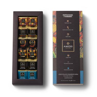 Amedei - Tasting Box "I Fondenti" - 36 Napolitains- 160g