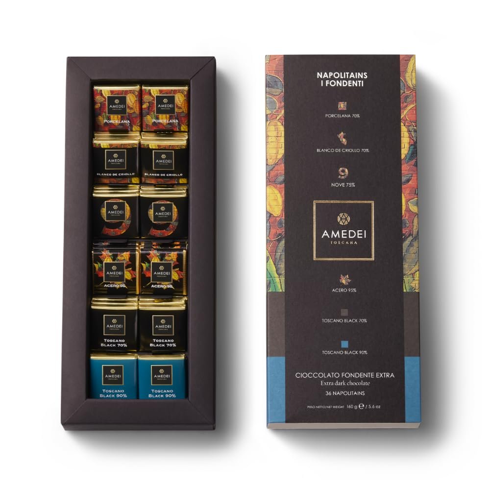 Amedei - Tasting Box "I Fondenti" - 36 Napolitains- 160g