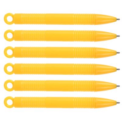 Healifty 6pcs Replacement Stylus Pen for Magnetic Drawing Board Toy Doodle Board (Random Color)
